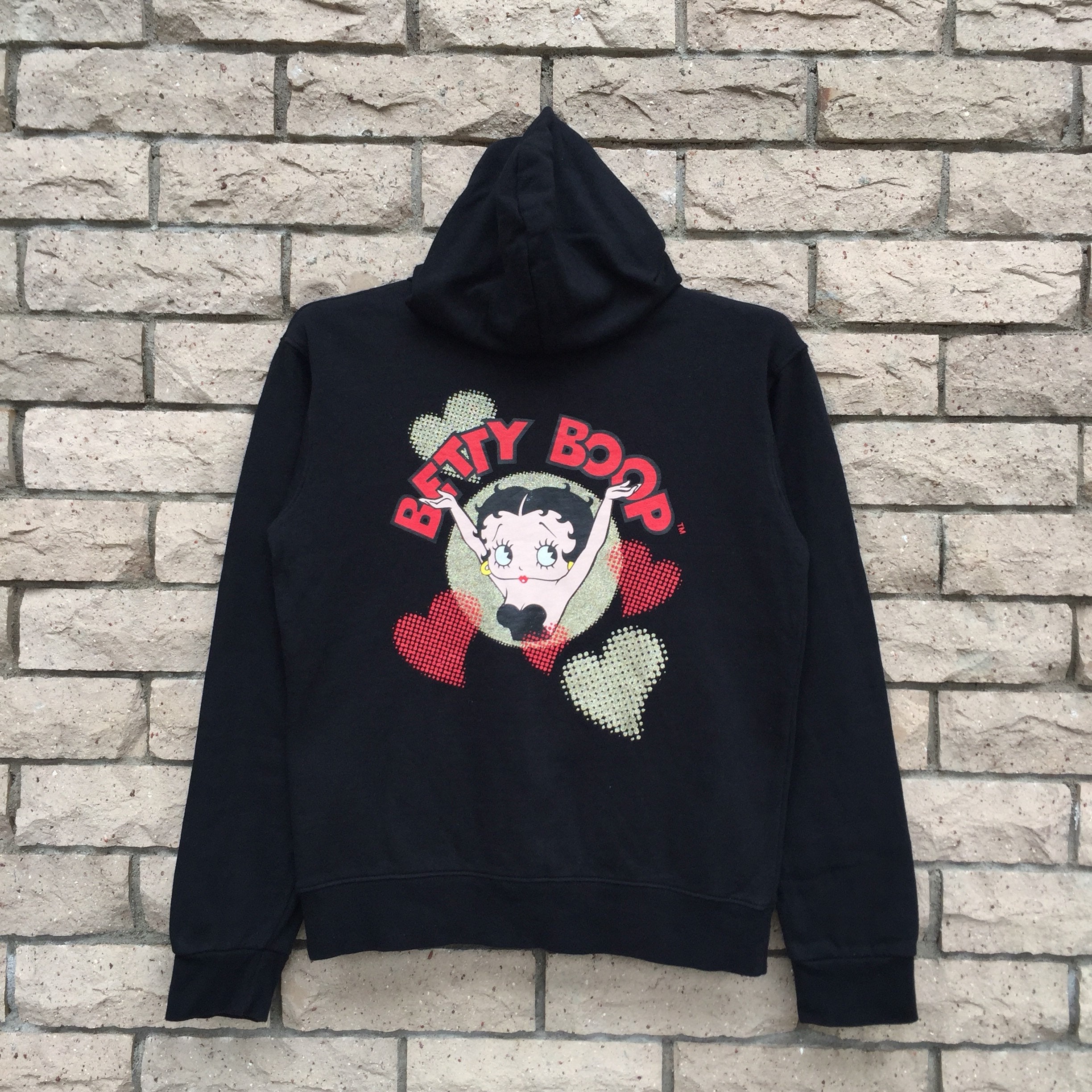 BETTY BOOP Hoodie Spell Out Big Design.. Universal Studios Japan