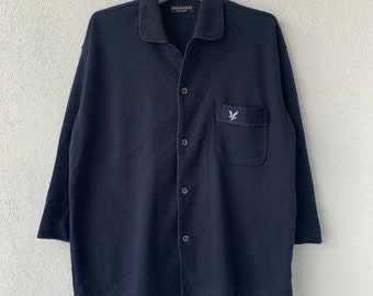 Chaqueta vintage Lyle & Scott con botones - Talla M