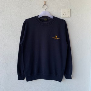 VALENTINO CHRISTY sweatshirt spell out small logo.. vintage sweatshirt.. size M