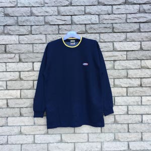 Sweat-shirt VAN SPORTS avec petit logo brodé... pull-over... sweat-shirt vintage...