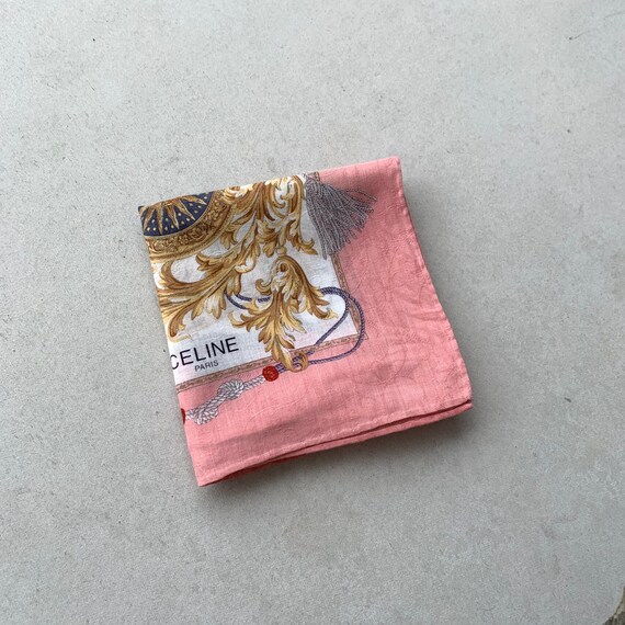 CELINE handkerchief handky neckerchief bandana.. … - image 4