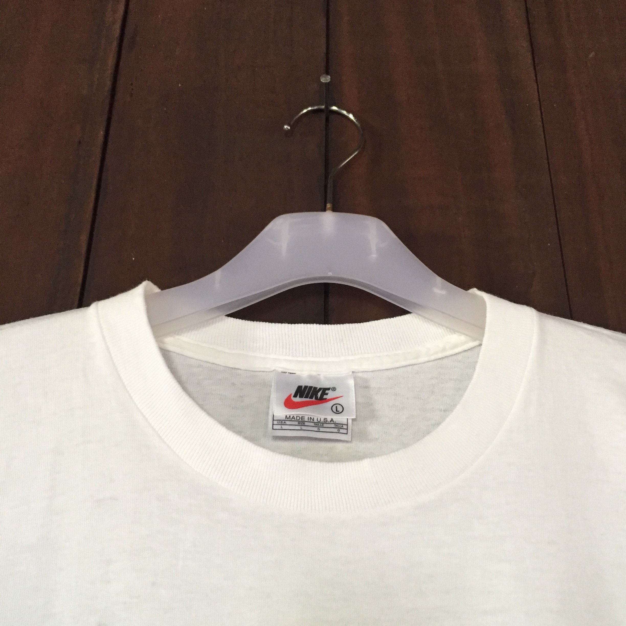 Vintage koszulka NIKE z dużym logo.. koszulka baseballowa