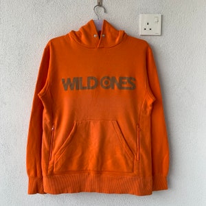 TAKEO KIKUCHI hoodie spel out big logo.. wild ones.. japanese brand.. streetwear.. size S