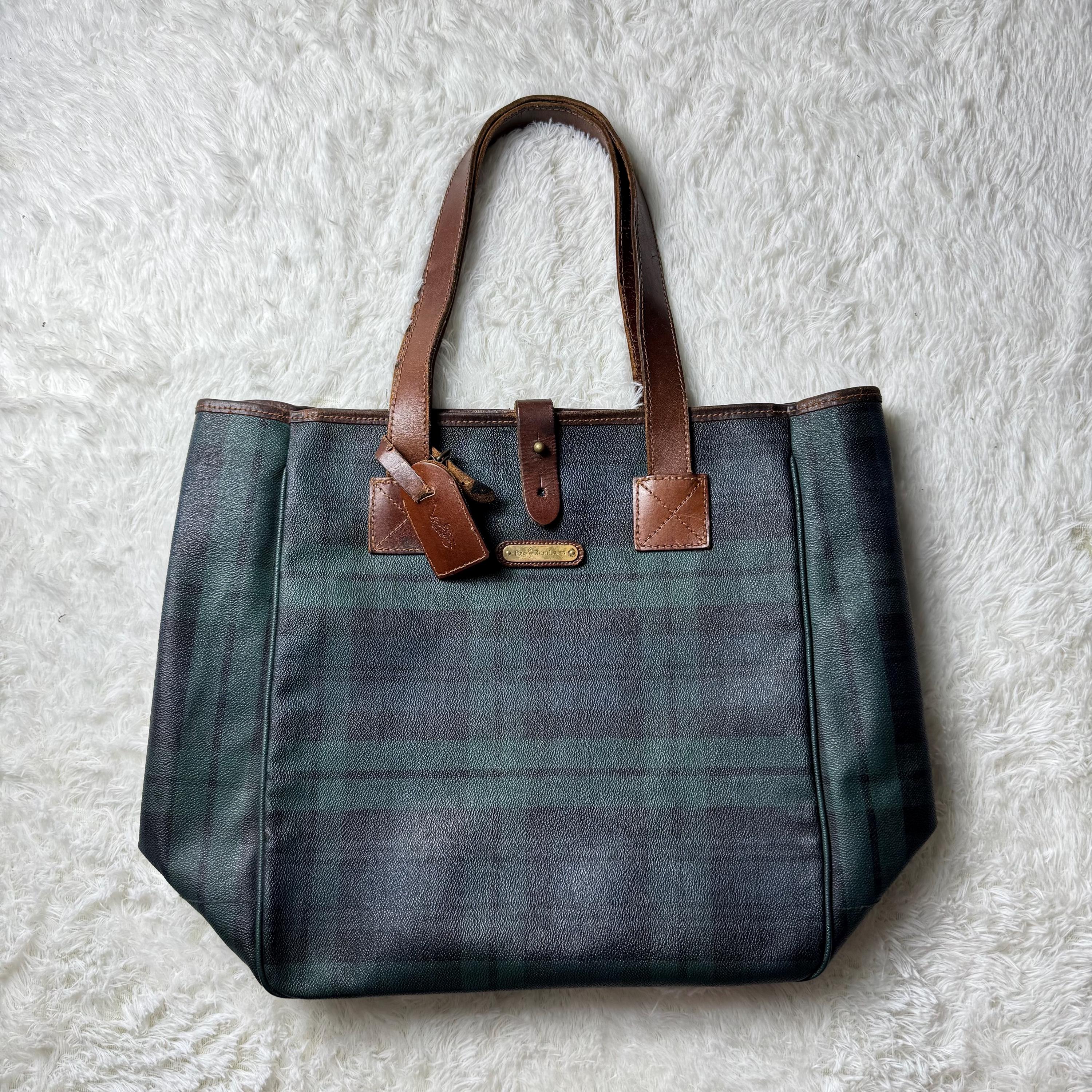 Polo Ralph Lauren Tartan Plaid Purse Etsy UK