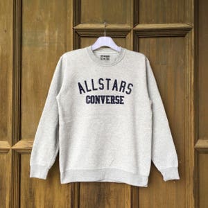 CONVERSE sweatshirt spellout big logo...Converse ALL STARS...vintage sweatshirt...