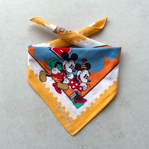 MICKEY MOUSE handkerchief neckerchief bandana.. m… - image 2