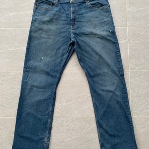 vintage Wrangler faded blue jeans.. Vintage denim. Vintage jeans