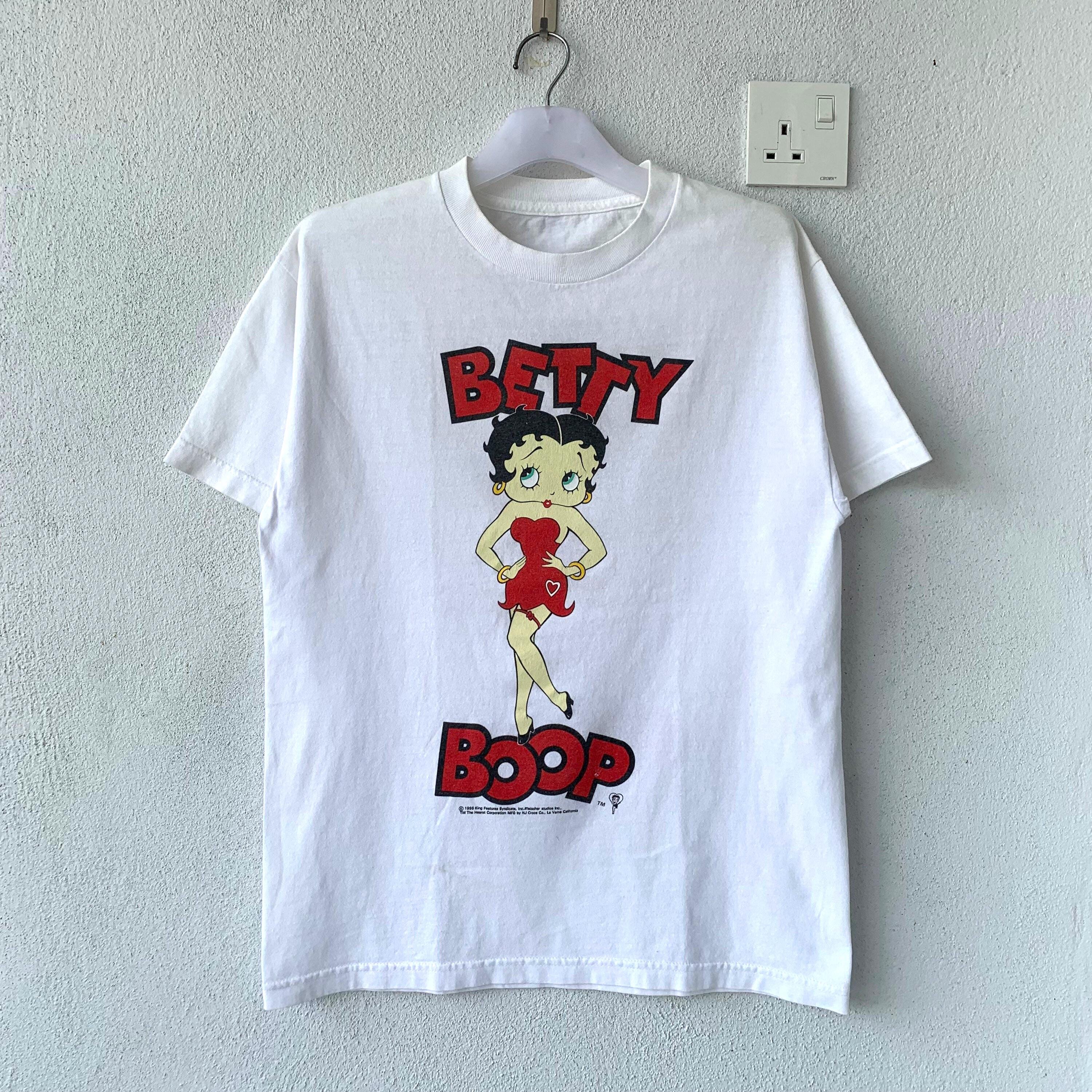 Vintage Betty Boop T-shirt - 1996 Big Design - Size M - Etsy