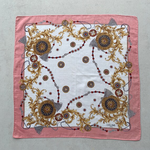 CELINE handkerchief handky neckerchief bandana.. … - image 5