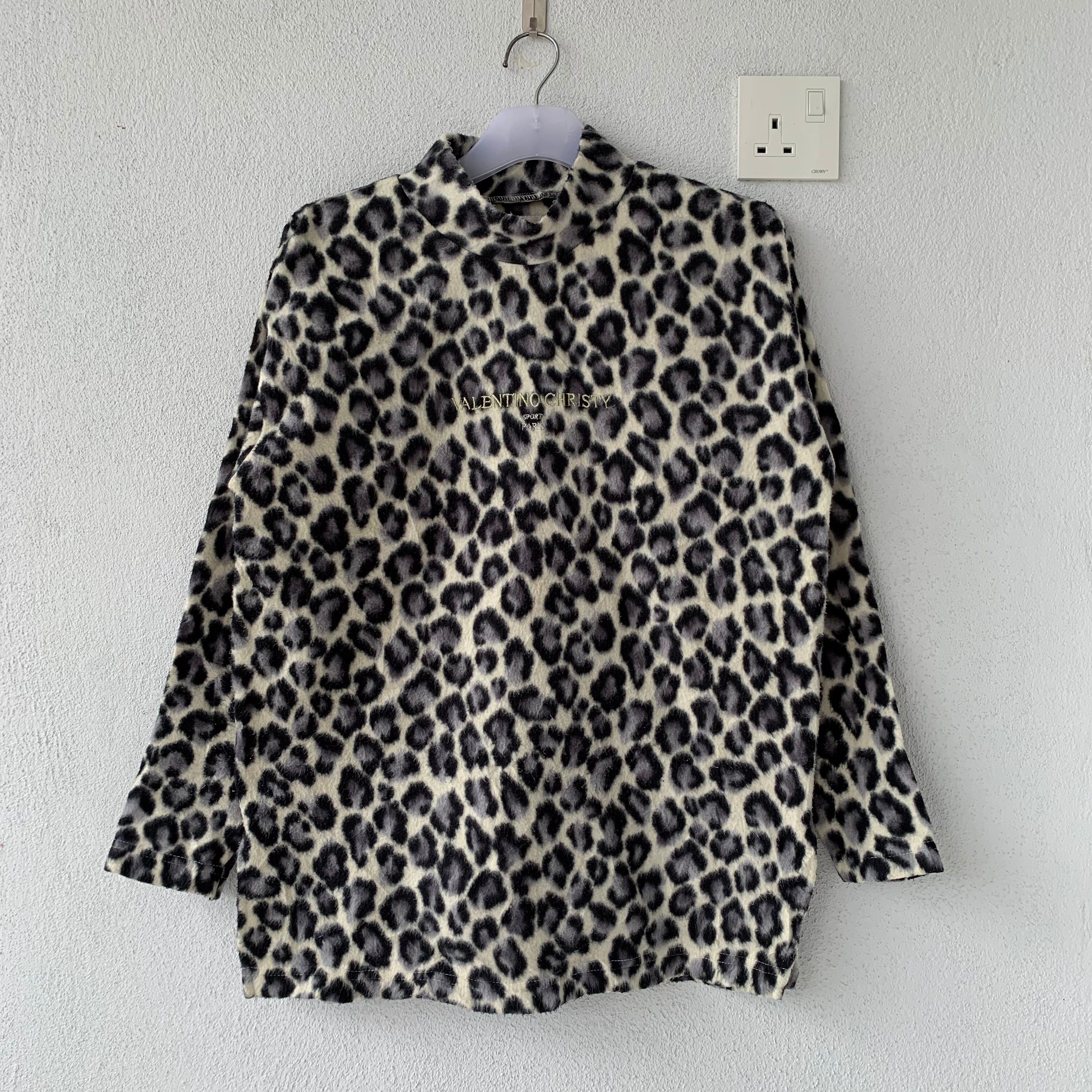 Leopard Turtleneck - Etsy