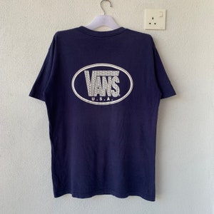 VANS　ロンT　90s ヴィンテージ 送料無料 M 90s VANS パイレーツ ポケット ロンT PIRATE Tシャツ