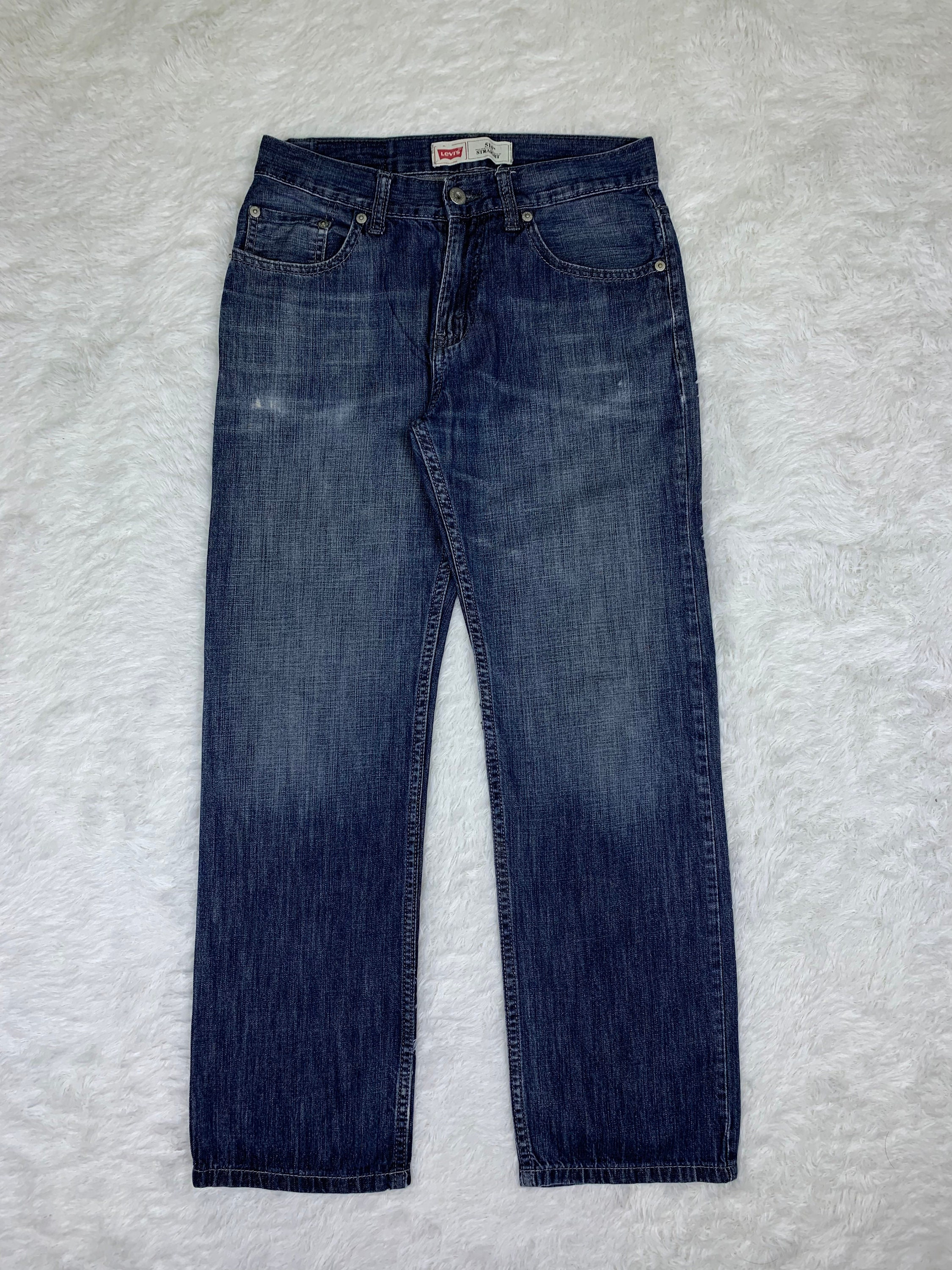 Vintage Levis 514 Faded Blue Size 28