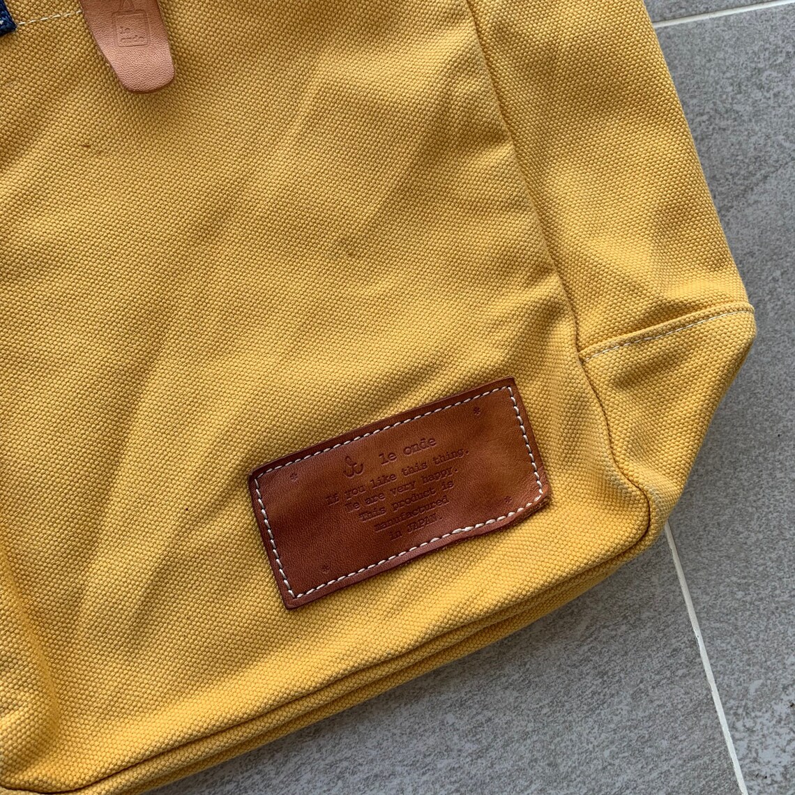 LE ONDE two way bag.. made in japan.. japanese brand.., foto 3 de 5