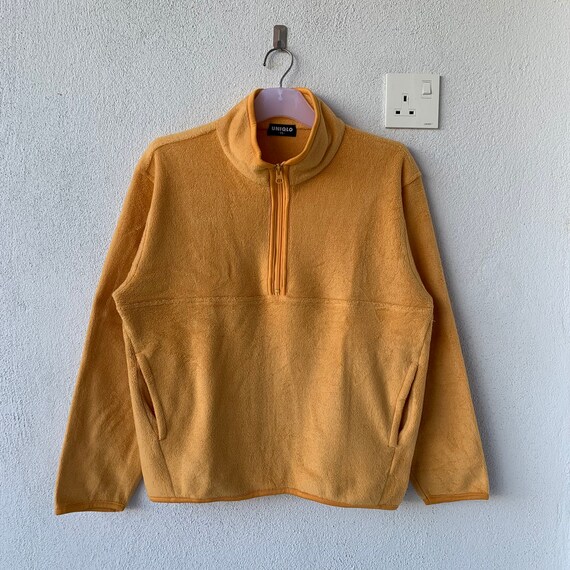 Uniqlo quarter zip fleece new arrivals