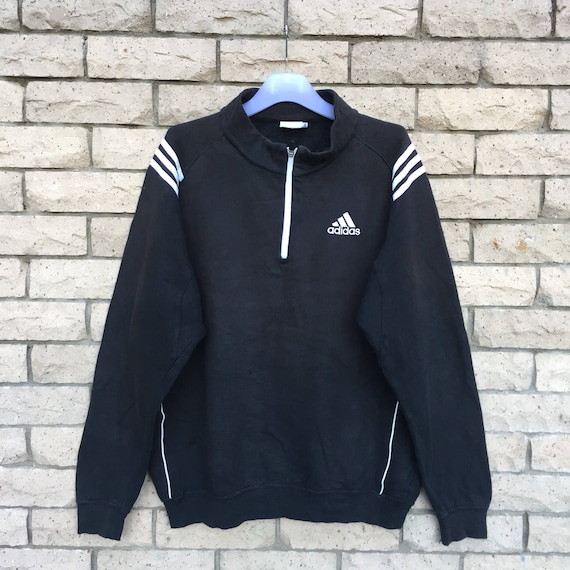 adidas originals sweatshirt with embroidered small logo black