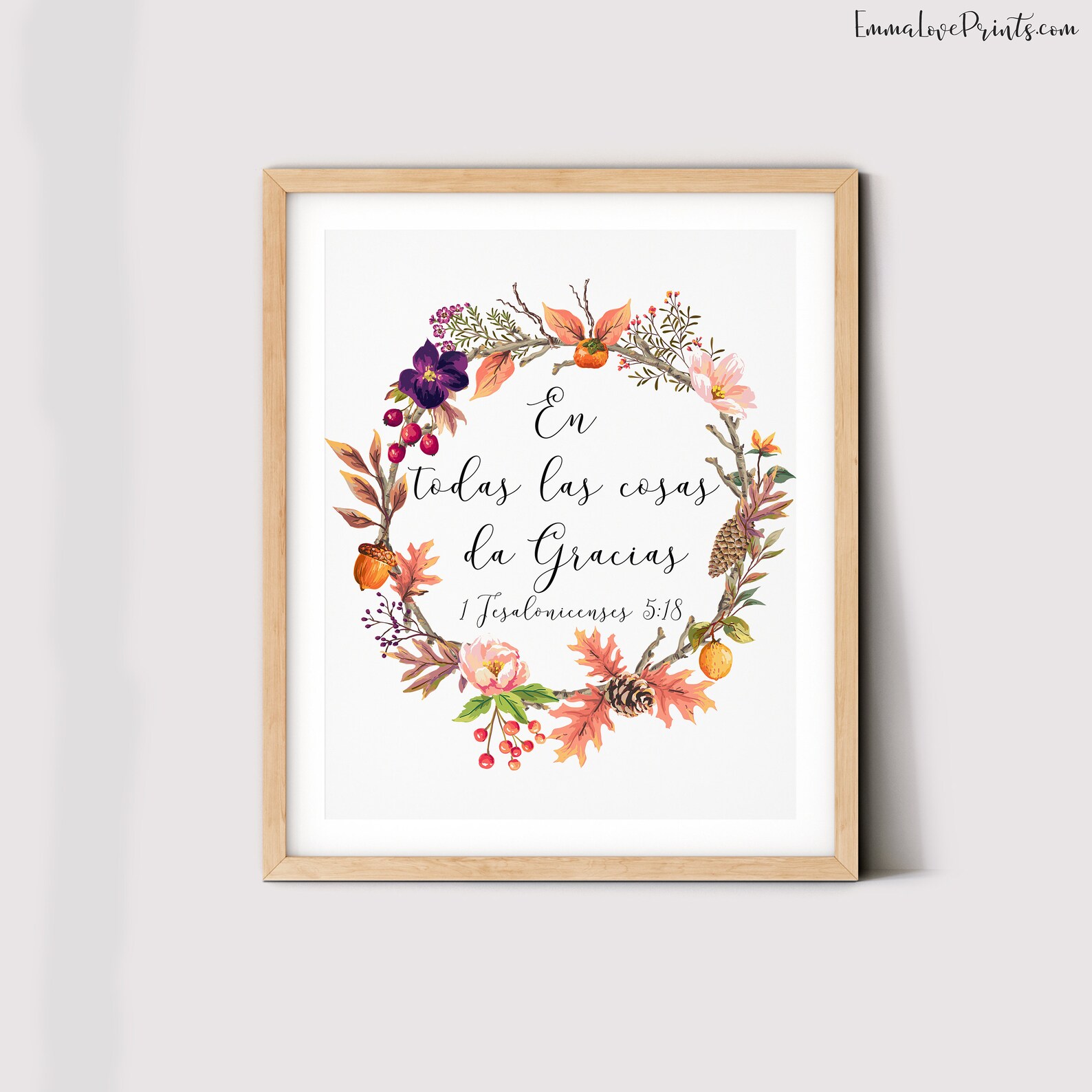Spanish Print Printable Bible Verse Prints Scripture Prints | Etsy
