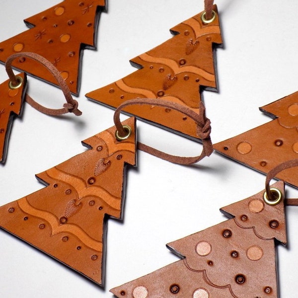 Leather Ornaments - Etsy