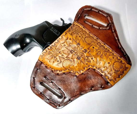 Holster de ceinture large pour pistolet ou revolver