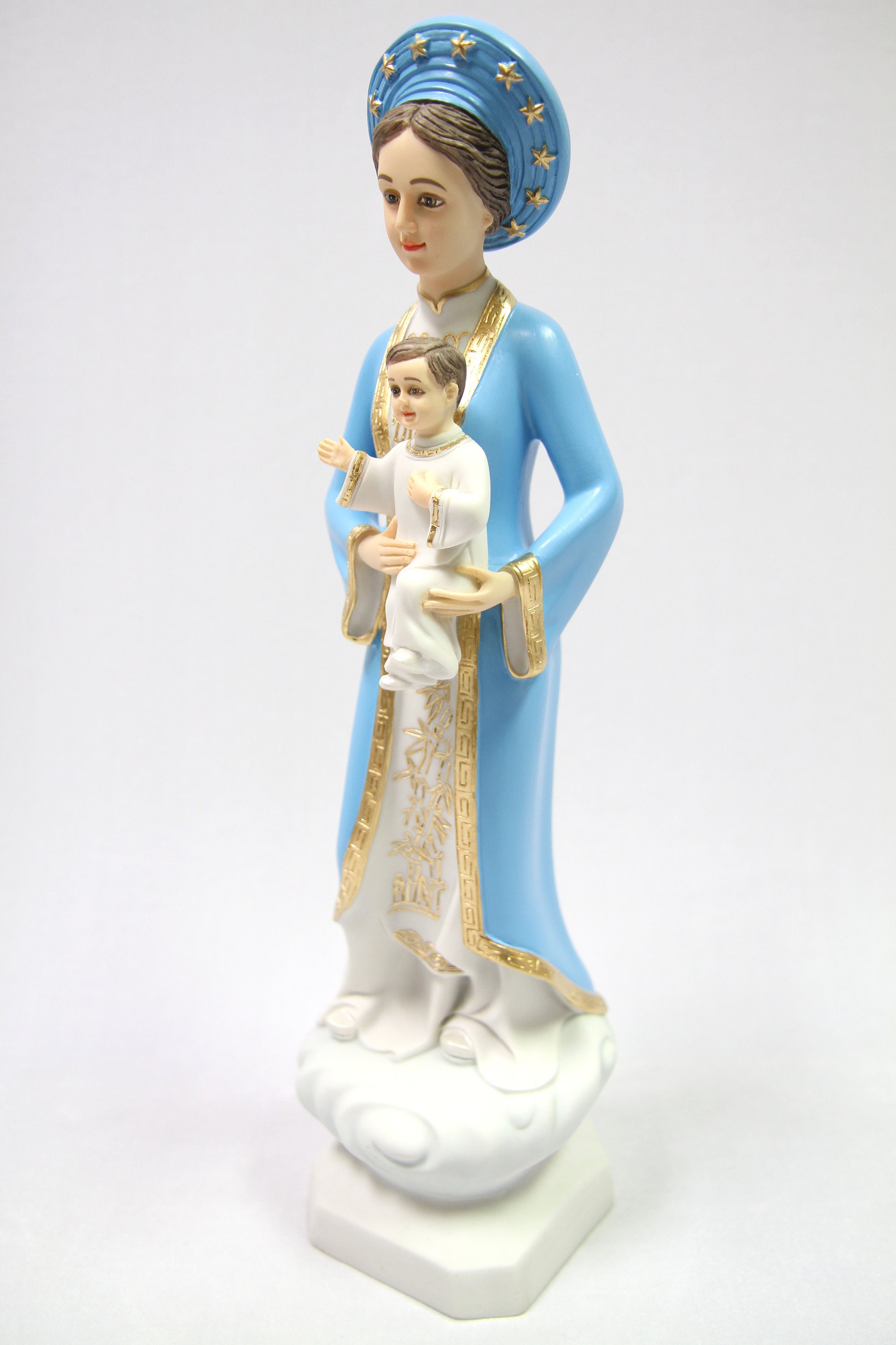 16 Inch Our Lady of La Vang Virgin Mary Blessed Mother Etsy