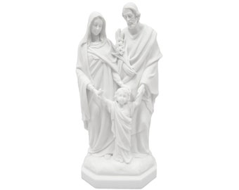 12 Inch Holy Family Joseph Mary Baby Jesus Holy Child Catholic Religious Statue Figurine Vittoria Collection Made in Italy