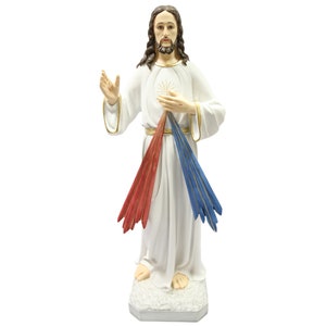 32 Inch Divine Mercy Jesus Christ Catholic Religious Statue Sculpture ...