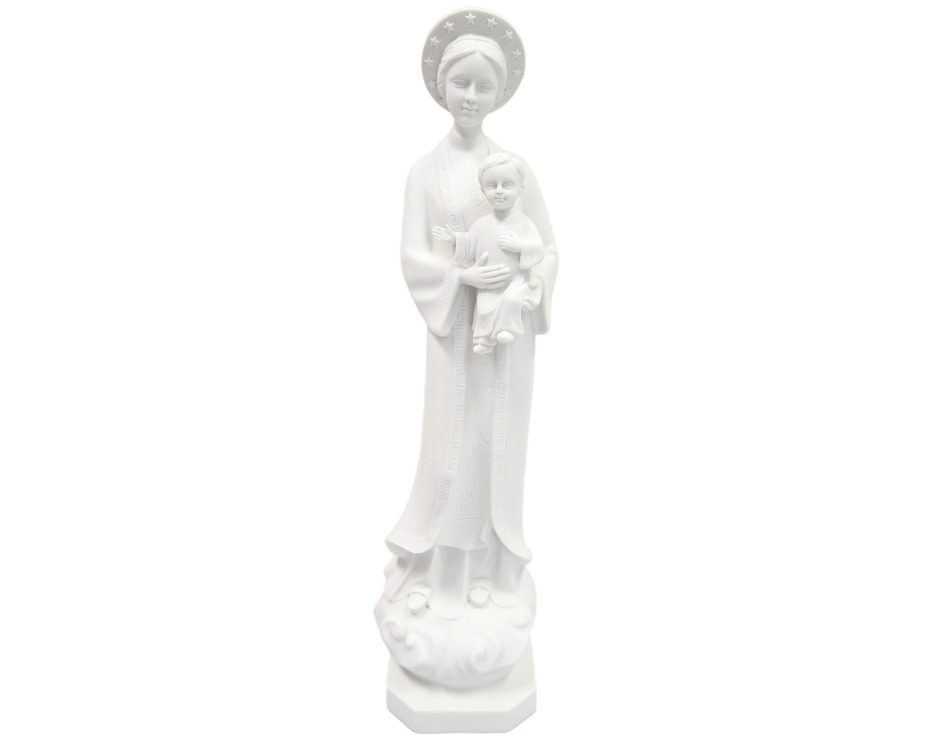 21 Inch Our Lady of La Vang Statue Indoor Outdoor Garden Made in Italy 21 Inch Our Lady of La Vang Statue Indoor Outdoor Garden Made in Italy