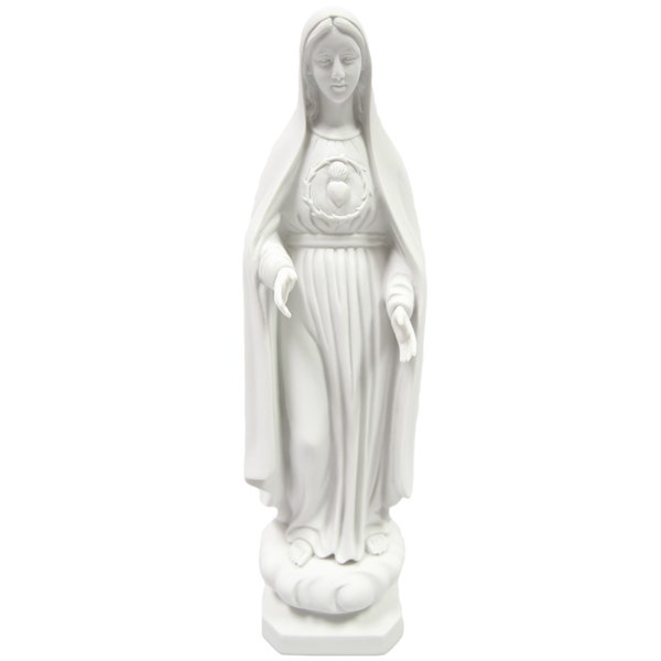 Our Lady of Fatima Immaculate Heart Statue Etsy