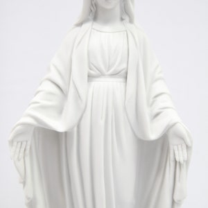 12 Inch Our Lady of Grace Virgin Mary Blessed Mother Catholic Statue ...