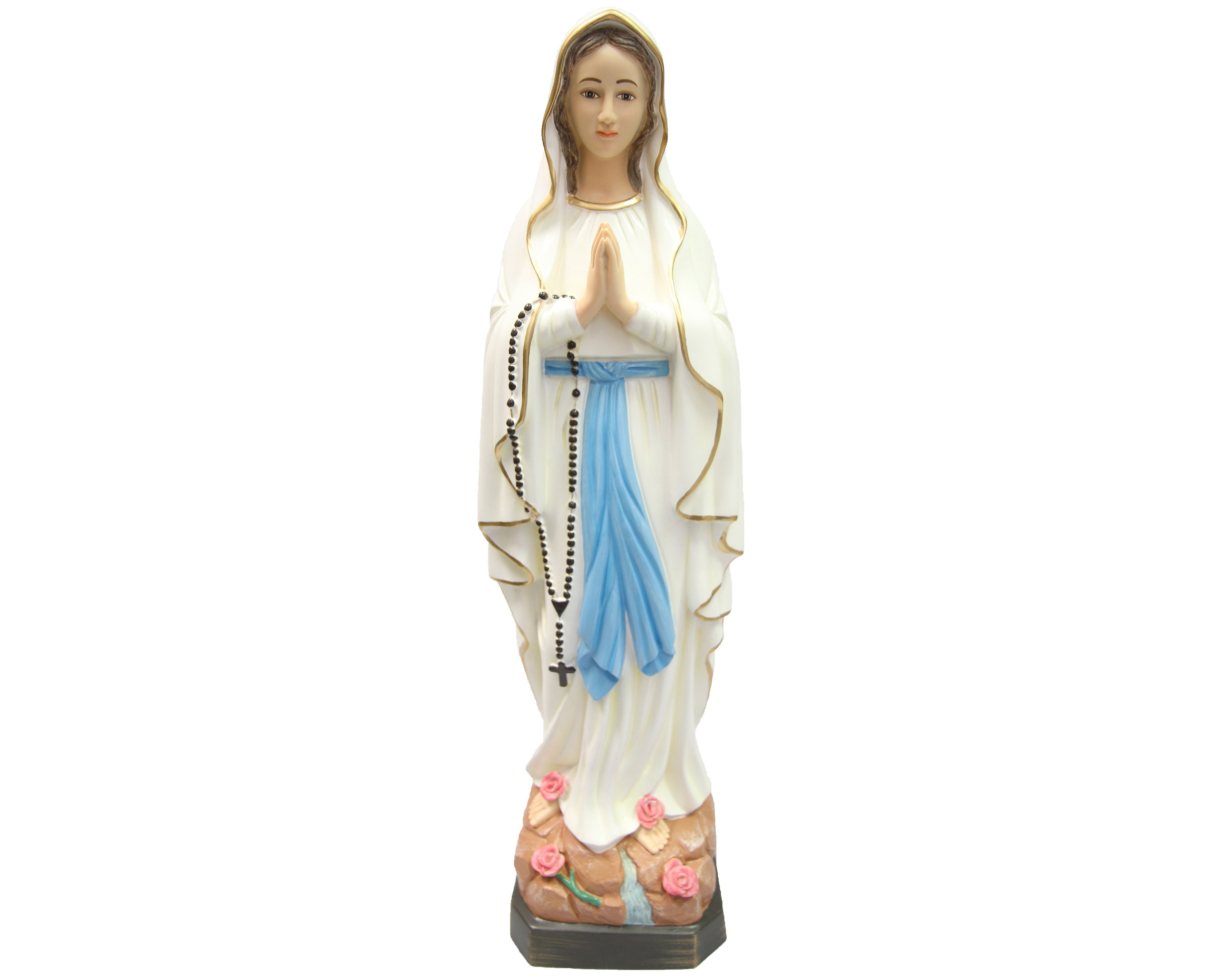 27 Inch Our Lady of Lourdes Virgin Mary Mother Madonna | Etsy