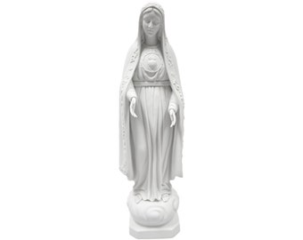 24 Inch Tall Our Lady of Fatima Virgin Mary Catholic Religious Statue Figurine Vittoria Collection Made in Italy Indoor Outdoor Garden