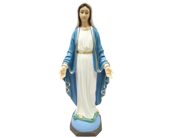 Home Décor Home & Living 31 Inch Our Lady of Grace Virgin Mary Blessed ...
