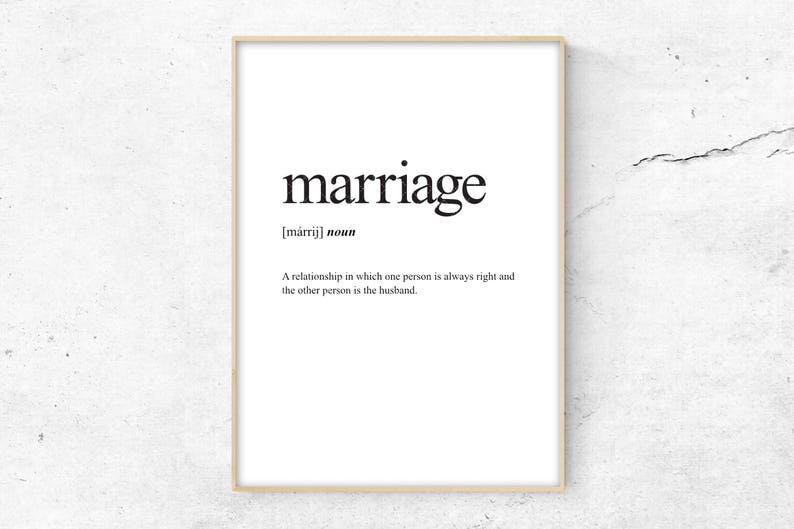 Scarica Gratis Images Marriage Definition Print Definition Poster Word Meaning Etsy dernière salutations