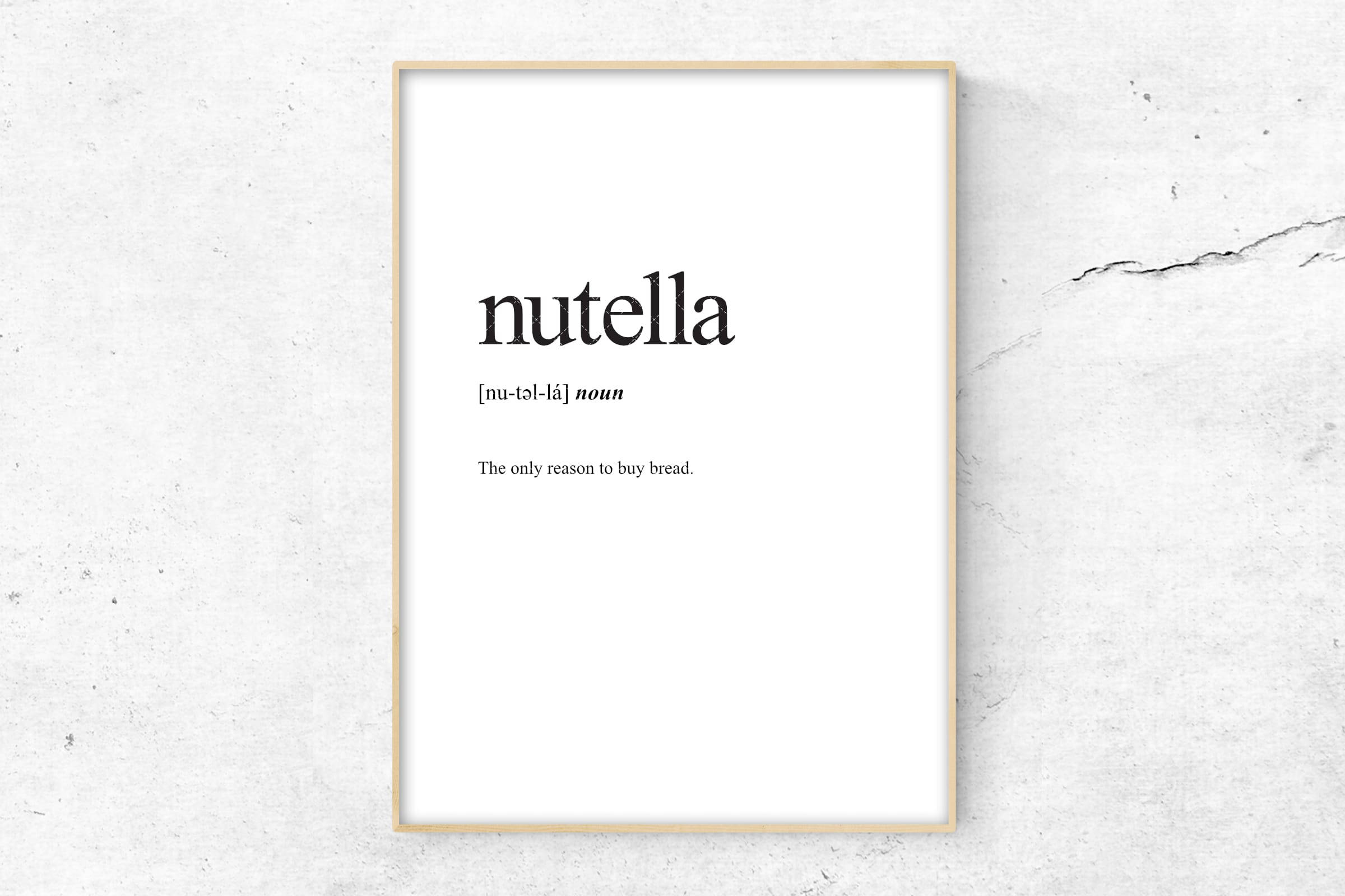 Scarica Gratis Images Nutella Definition Print Definition Poster Word Meaning Etsy le plus cool par