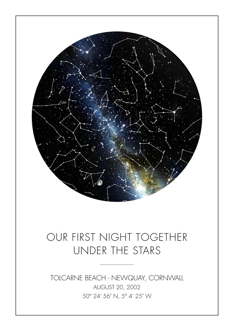 Free Printable Custom Star Map