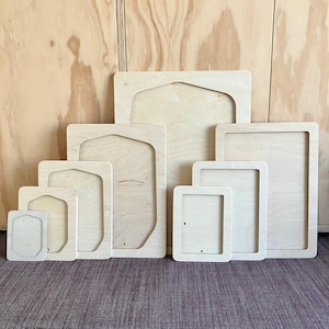 LUXURY finished A3, A4, A5, A6 or A7 wooden picture frame