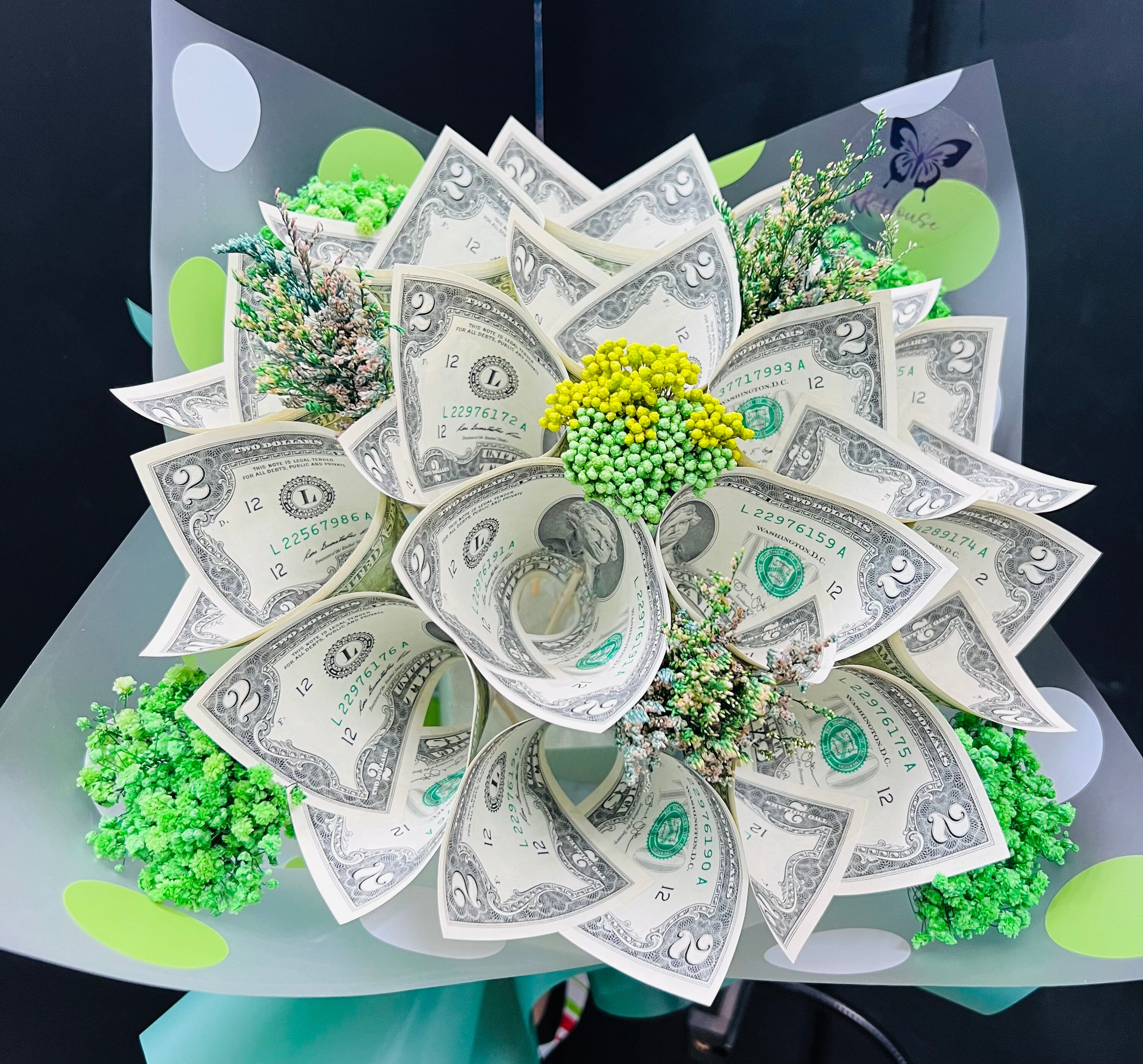 Real Money Bouquet “Lotus Style” by KK House (please read description) — KK HOUSE