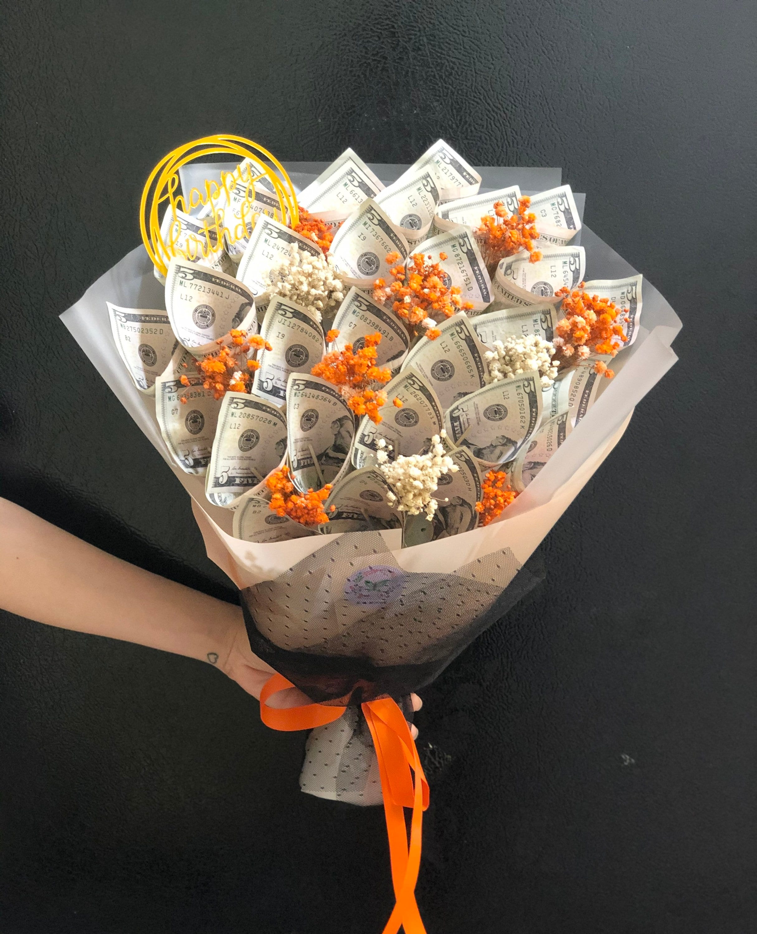 Money BouquetTulip Style by KKHouse please read description Etsy