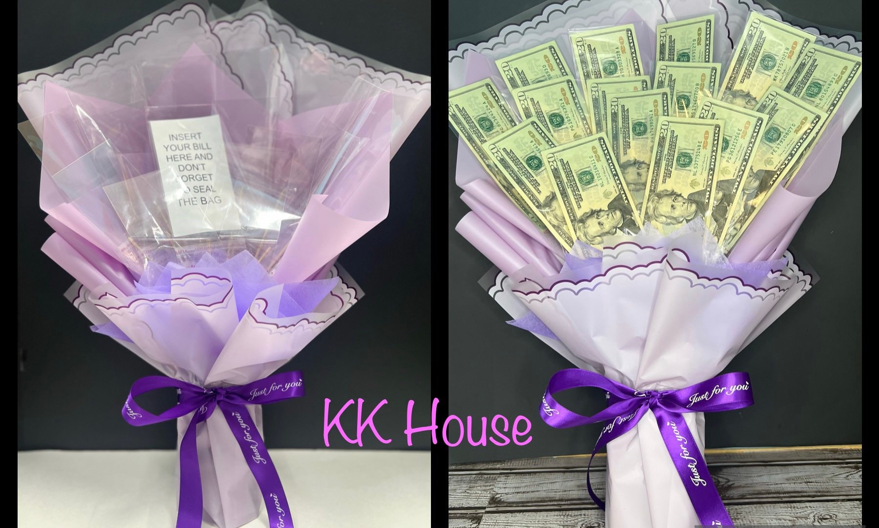 Money Bouquet Graduation Gift or Birthday Gift no Money Included