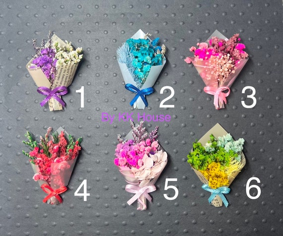 Mini Bouquet Car Hanger With Air Freshener by KK House july 2023 Versions 