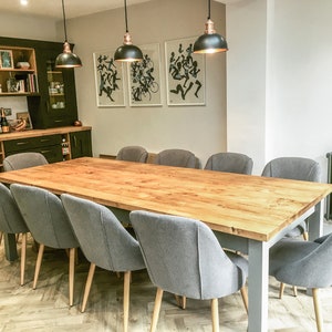 10 seater Dining Table |  8ft table | Table Set | ModernTable | Kitchen Table | KRUD T2 Table 240cm v2