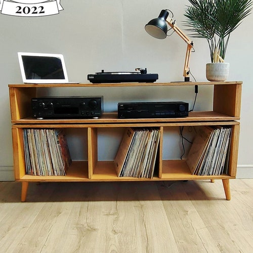 Small Record Player Table Vinyl Record Storage Turntable Etsy