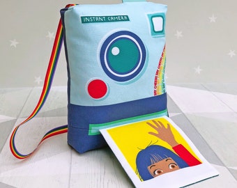 Instant Camera — cut-and-sew fabric panel