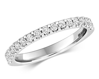 Plata esterlina 925 mujeres Mens 4mm D Forma Anillo De Bodas Anillo plateado banda J-Z