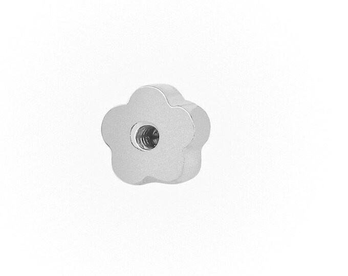 Replacement  JQStudio Single Daisy Screw Back Fastening 9K White Gold