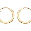 Shop Diamond Cut Hoop Earrings Deals Women S Diamond Cut Hoop Earrings In 14K Solid Gold NORM JEWELS