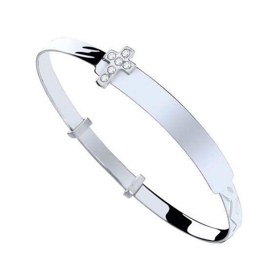 King's Children Baby Bangle Bracelet Sterling 291225 - Kings Jewelry