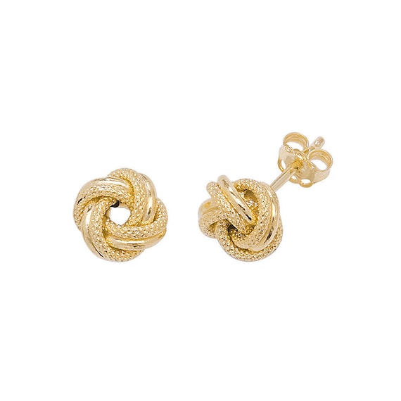 9ct knot stud 9ct knot stud