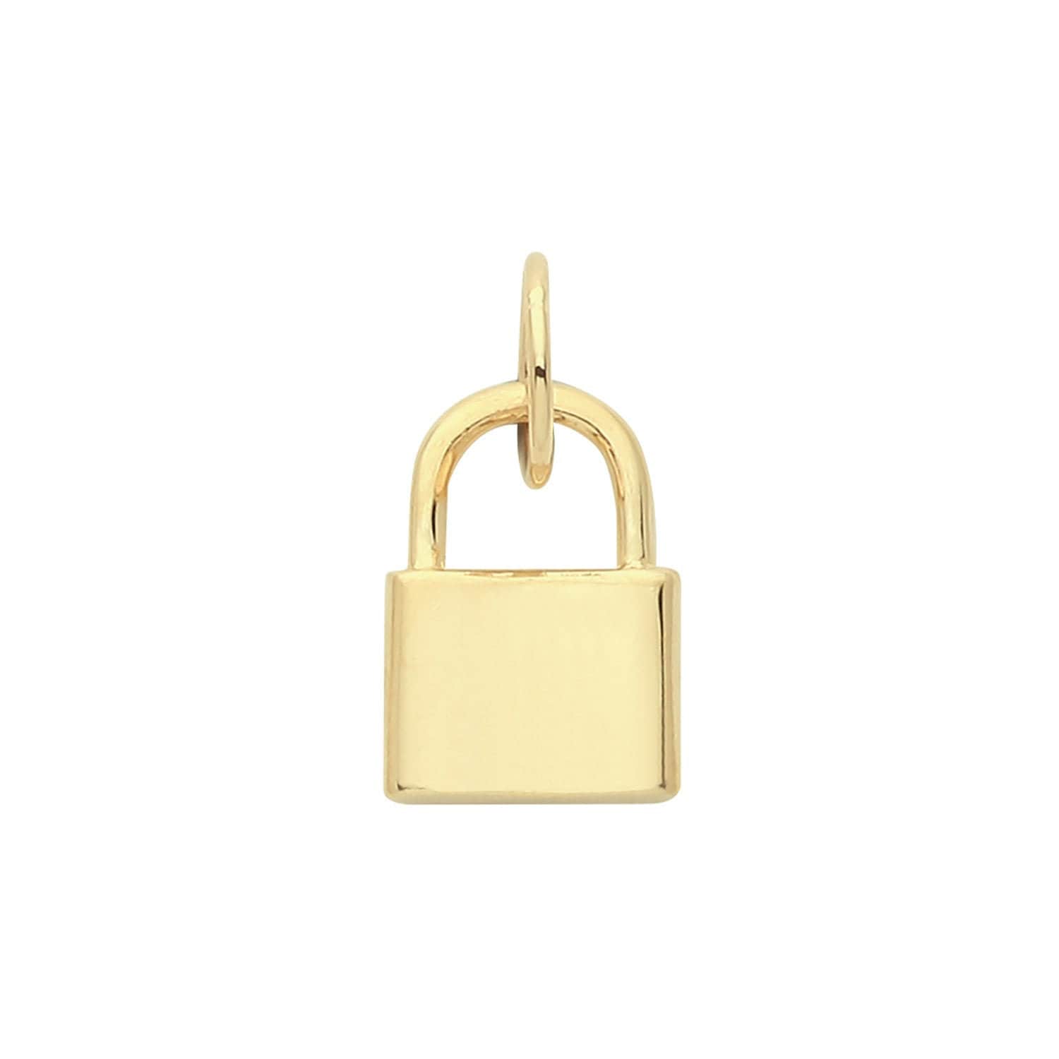 Padlock & Key Diamanté Gold Handbag Charm – Havre de Luxe