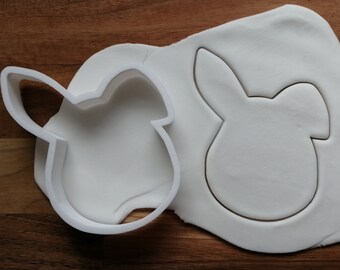 Rabbit with One Ear Up Cookie Cutter Biscuit Pastry Fondant Easter AL246-48