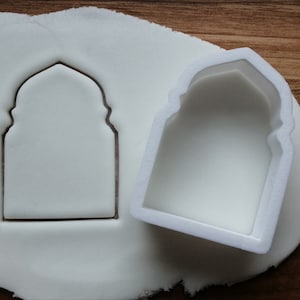 Window Moroccan Plaque Cookie Cutter Biscuit Pastry Fondant Eid AN079 Ramadan Eastern